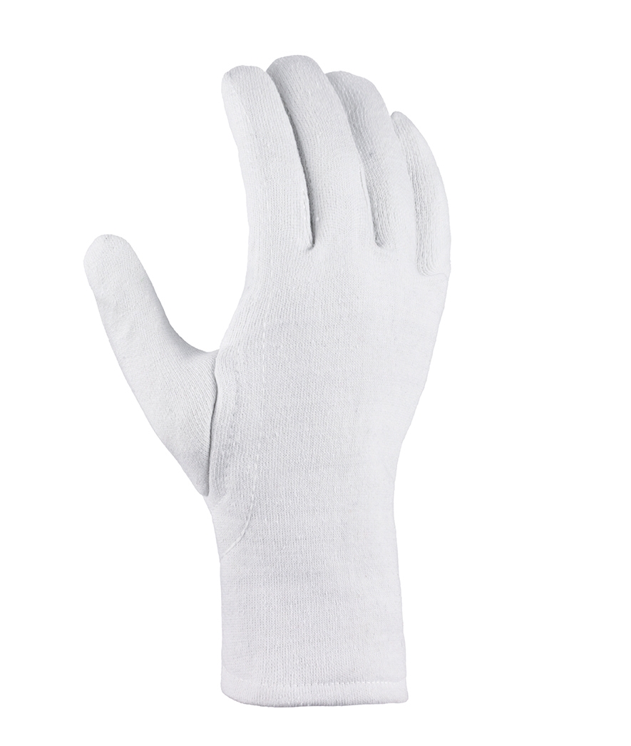 teXXor® Baumwolljersey-Handschuhe SCHWER in Weiß, Größe 11