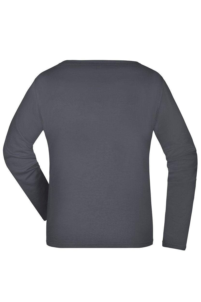 Ladies' Shirt Long-Sleeved Medium "JN903" in Graphite, Größe 3XL - Daiber