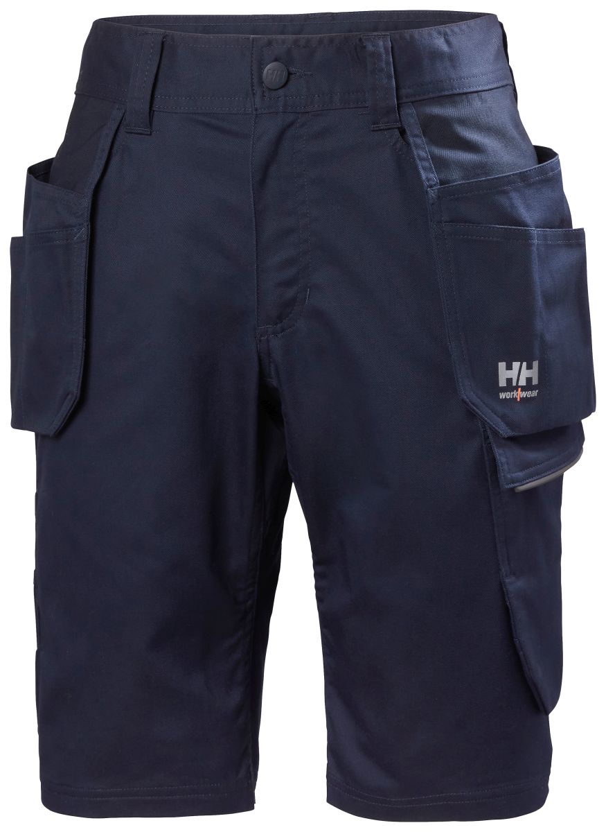 Handwerksshorts Manchester in Black, Größe 44 von Helly Hansen Workwear