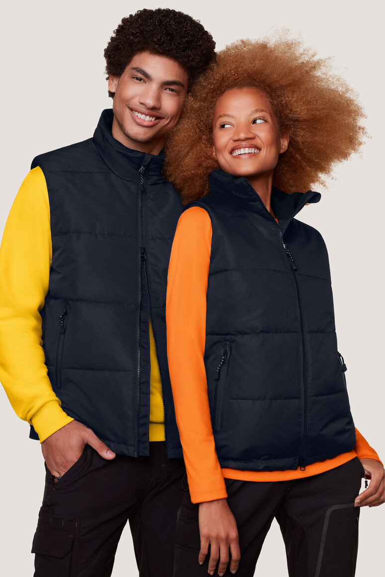 HAKRO 242 Damen Bodywarmer Winnipeg in tinte, Größe M