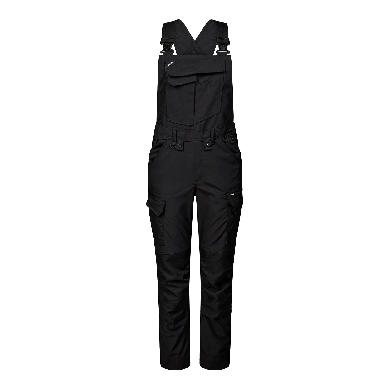 ENGEL Entire Damen Latzhose mit Stretch in Schwarz, Größe 48