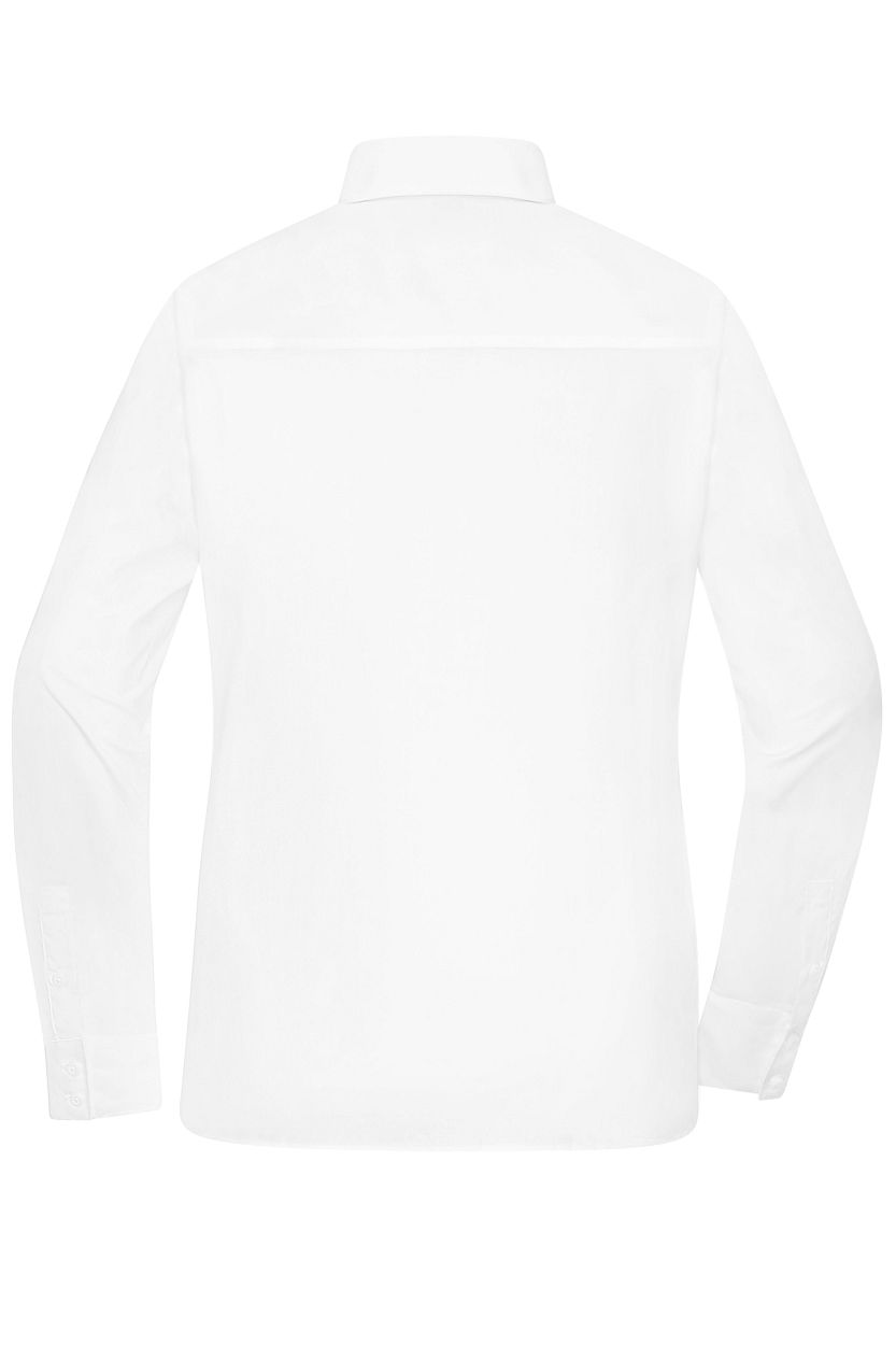 Ladies' Shirt - MODERN FIT - "JN1373" in White, Größe 2XL - Daiber
