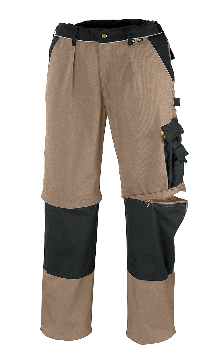 teXXor® Canvas (320 g/m²) 2-in-1 Bundhose  TOBAGO in Grün, Größe 46