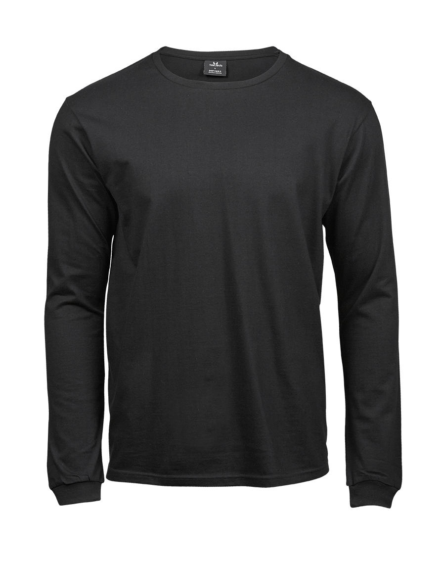 Long Sleeve Fashion Sof Tee in Black, Größe S von Tee Jays