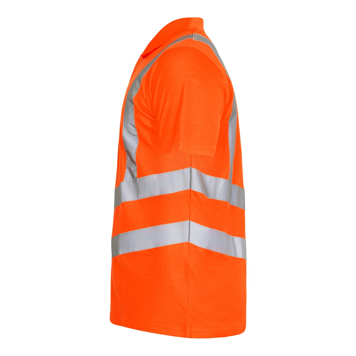 ENGEL Safety Poloshirt in Hi-vis Orange, Größe 2XL