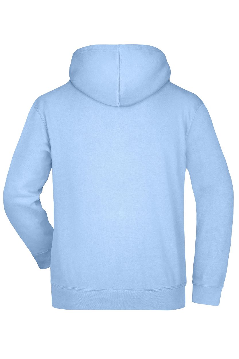Hooded Sweat "JN047" in Light-Blue, Größe 3XL - Daiber