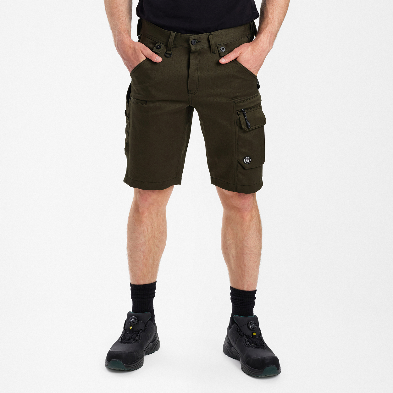 ENGEL X-treme Shorts mit Stretch in Forest Green, Größe 54