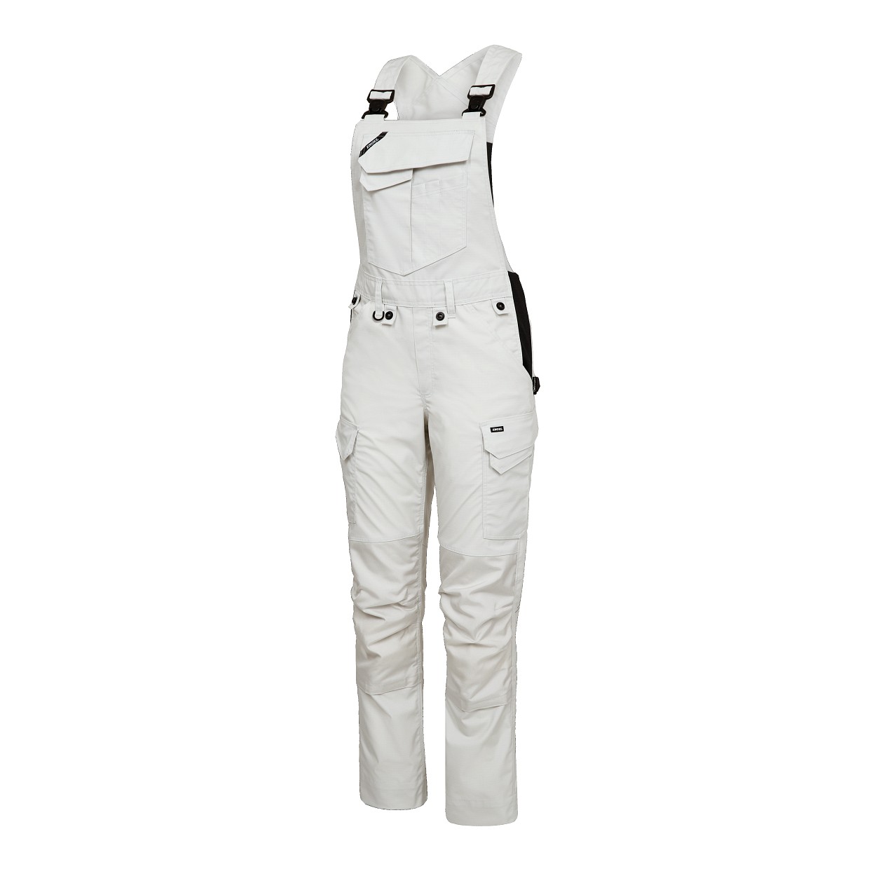 ENGEL Entire Damen Latzhose mit 2-Wege-Stretch in Bone White, Größe 48
