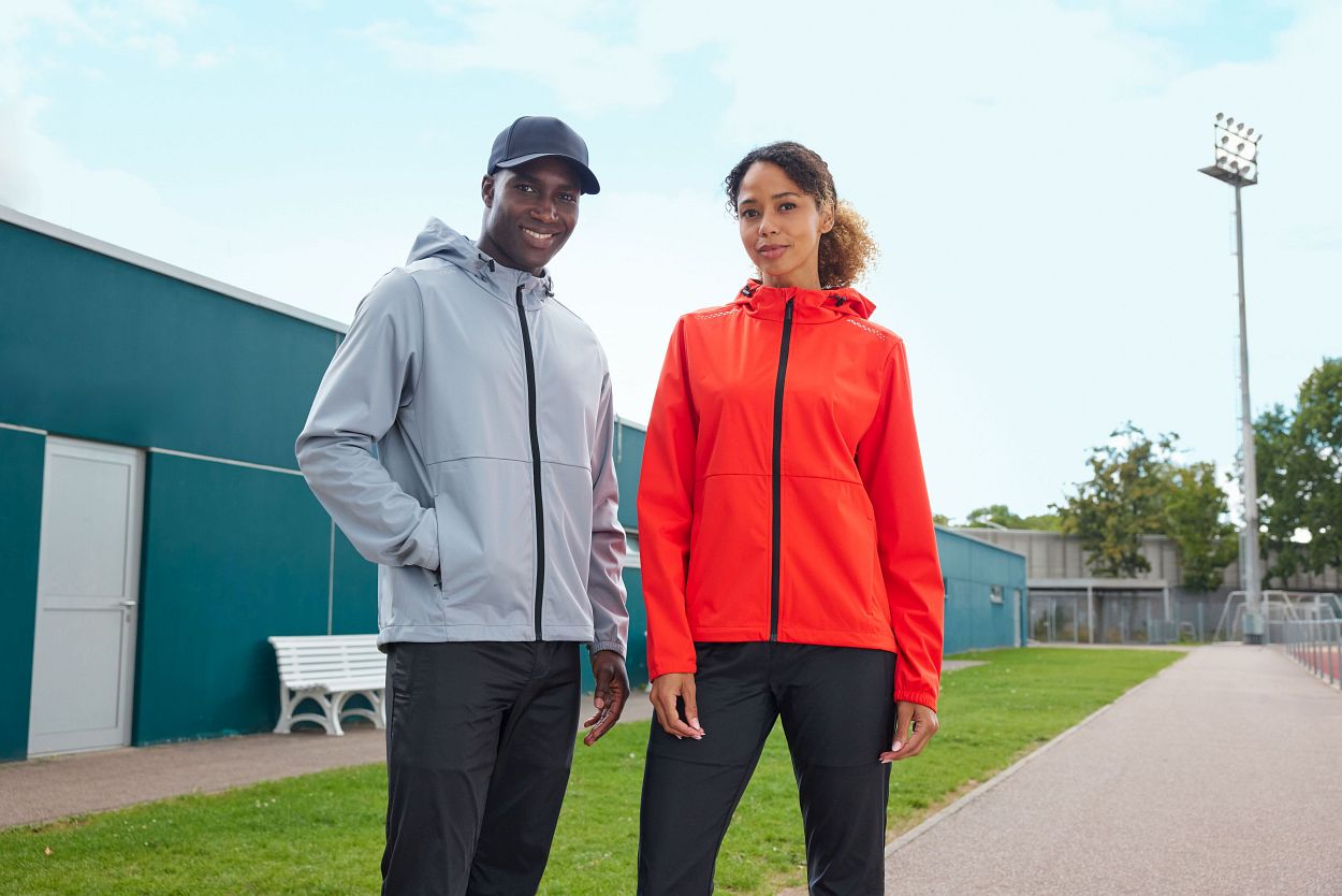 Men's Sports Softshell Jacket GRS "JN1394" in Spicy-Orange, Größe 3XL - Daiber