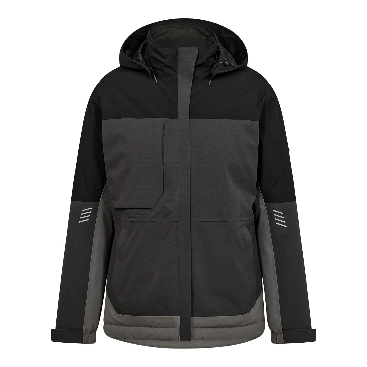 ENGEL Entire Damen Winterjacke in Anthrazitgrau/Schwarz, Größe XS