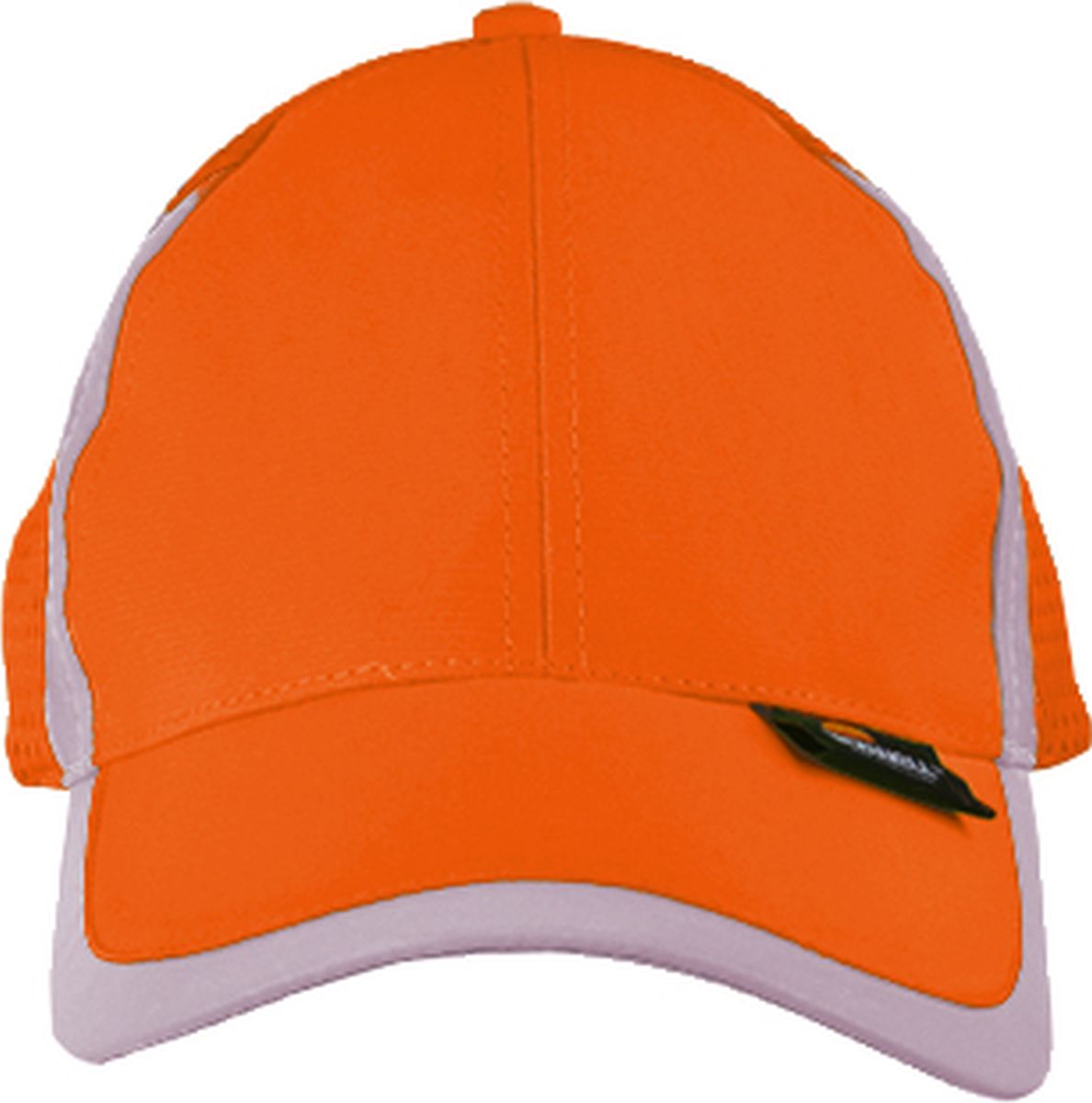 Warnschutz-Kappe mit Reflektorstreifen in leuchtorange von Vizwell