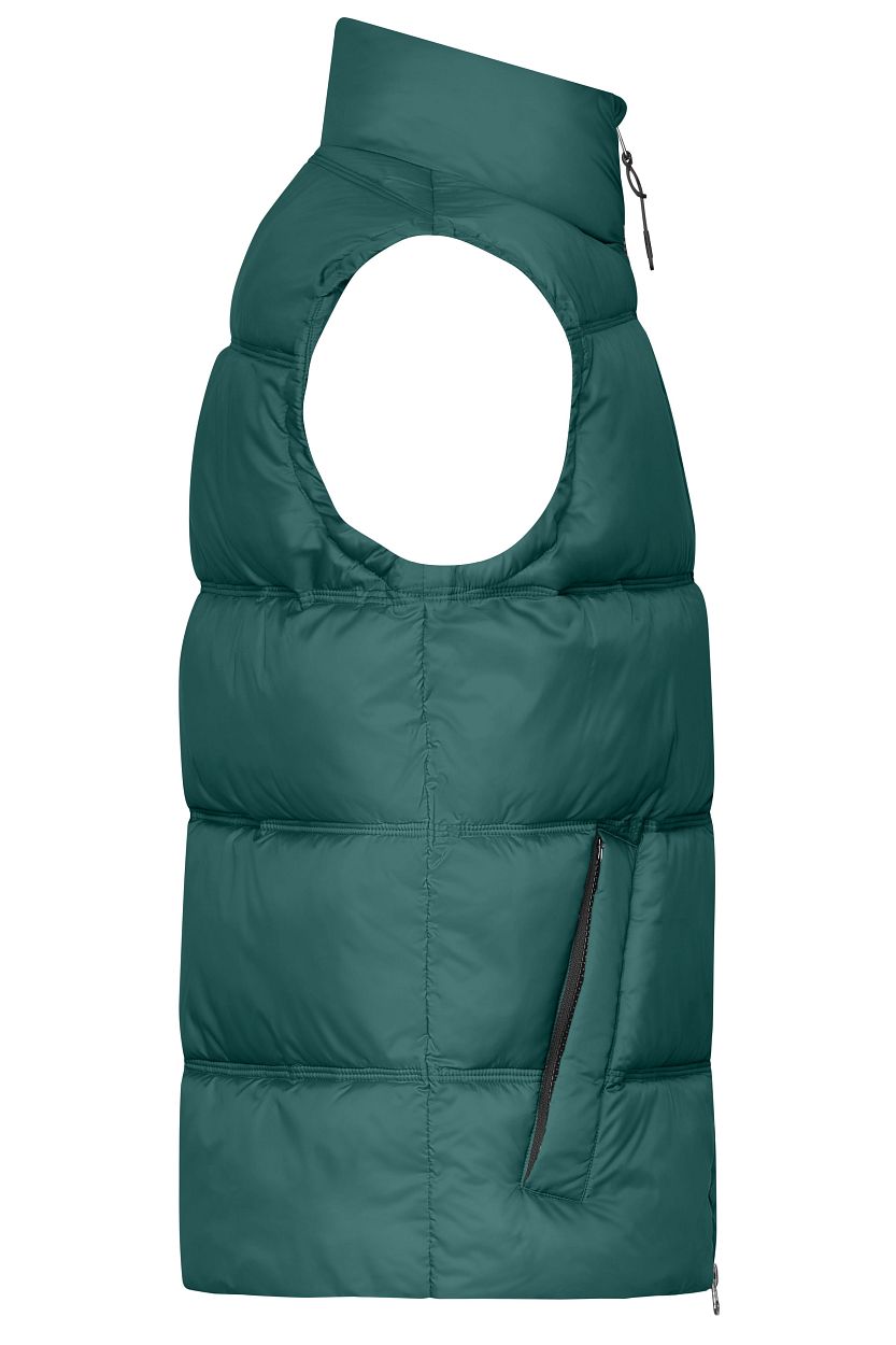 Men's Winter Vest GRS "JN1376" in Smoky-Green, Größe 3XL - Daiber