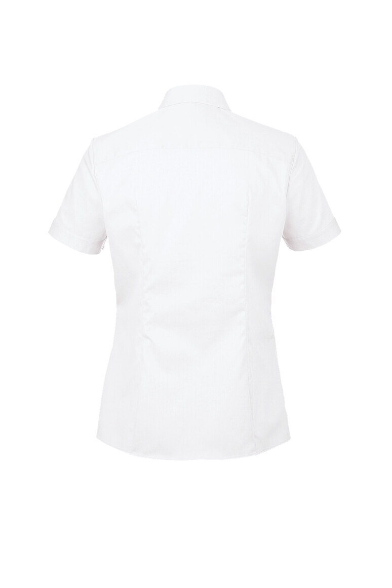 HAKRO 112 1/2-Arm Bluse Business in Weiß, Größe 3XL