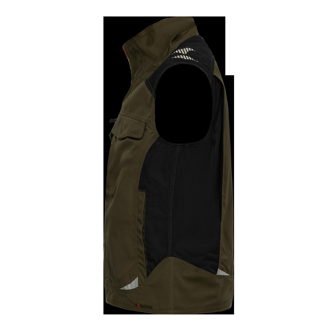 ENGEL Galaxy Serviceweste in Forest Green/Schwarz, Größe XS