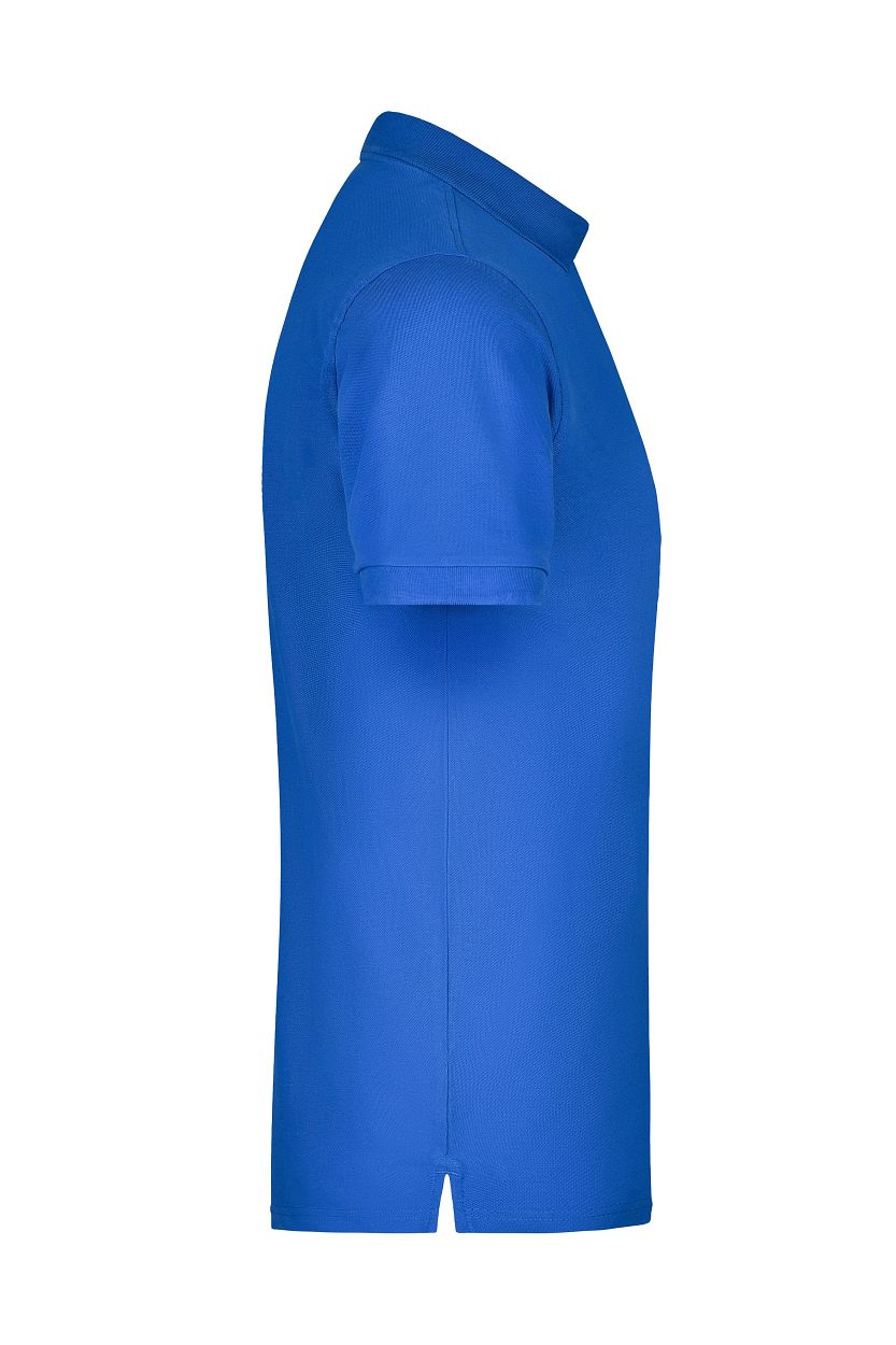 Men's Elastic Polo Piqué "JN710" in Royal, Größe 3XL - Daiber