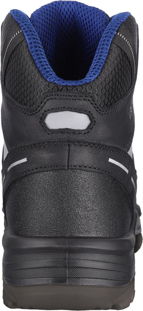 Stiefel niedrig L6141 Porto in Schwarz, Gr. 48 von Leibwächter