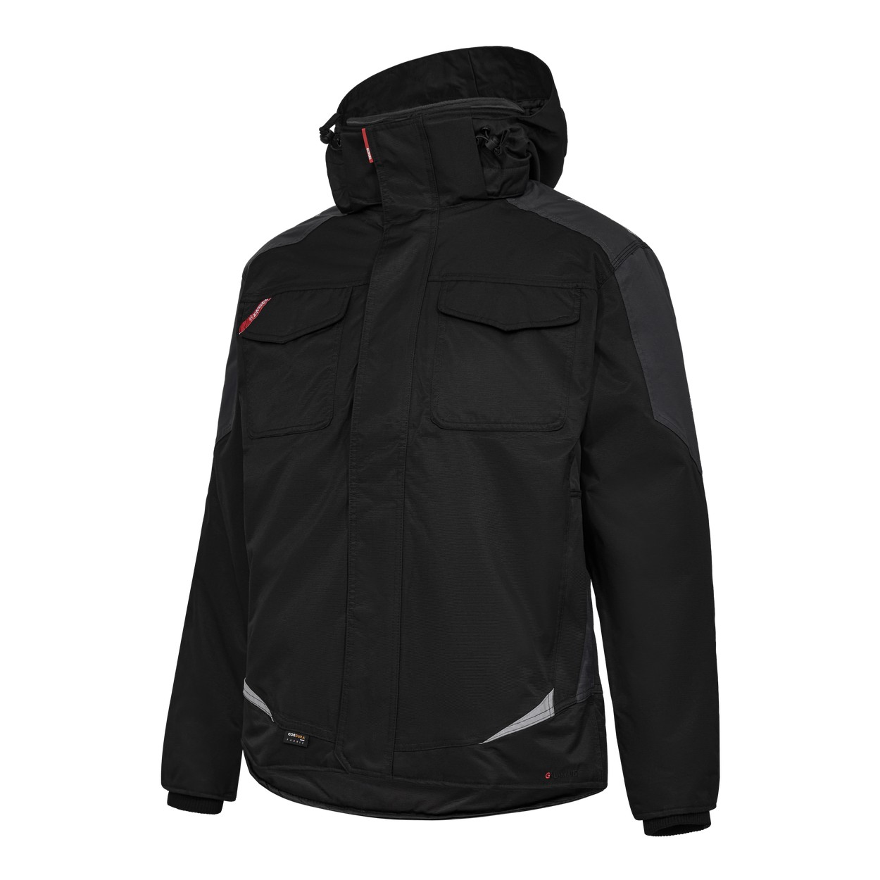 ENGEL Galaxy Winterjacke in Schwarz/Anthrazit Grau, Größe XS