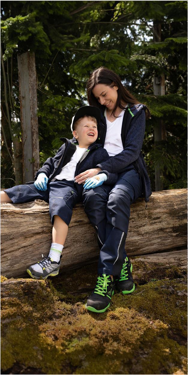 Damen-Bundhose Flex Line Marine/Schwarz FLXDH, Gr. 52 von Leibwächter