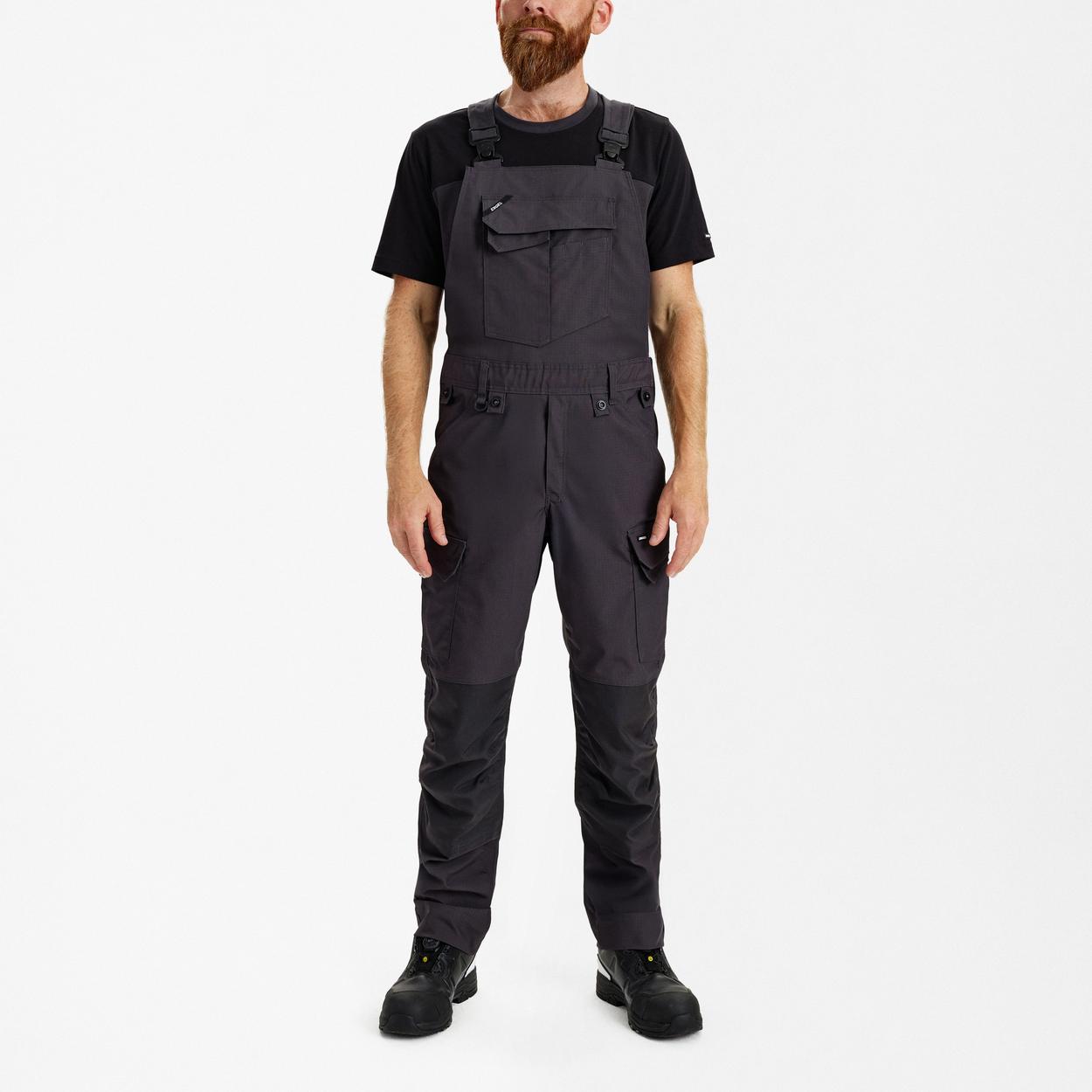 ENGEL Entire Latzhose mit 2-Wege-Stretch in Anthrazit Grau, Größe 26