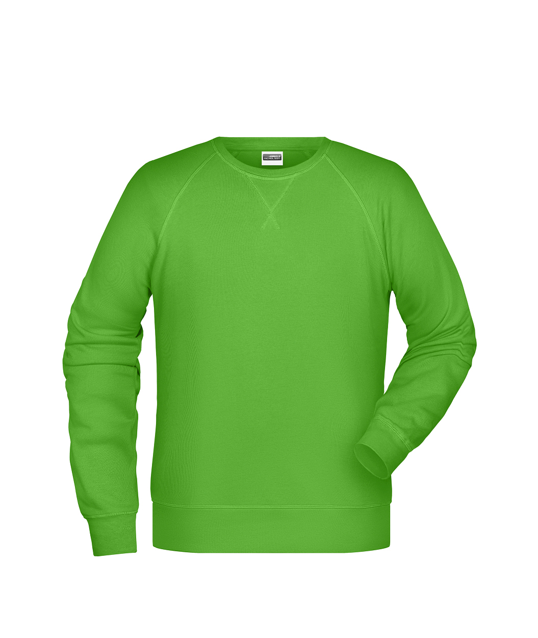 Men's Sweat OCS Blended & RCS "8022" in Lime-Green, Größe 5XL - Daiber