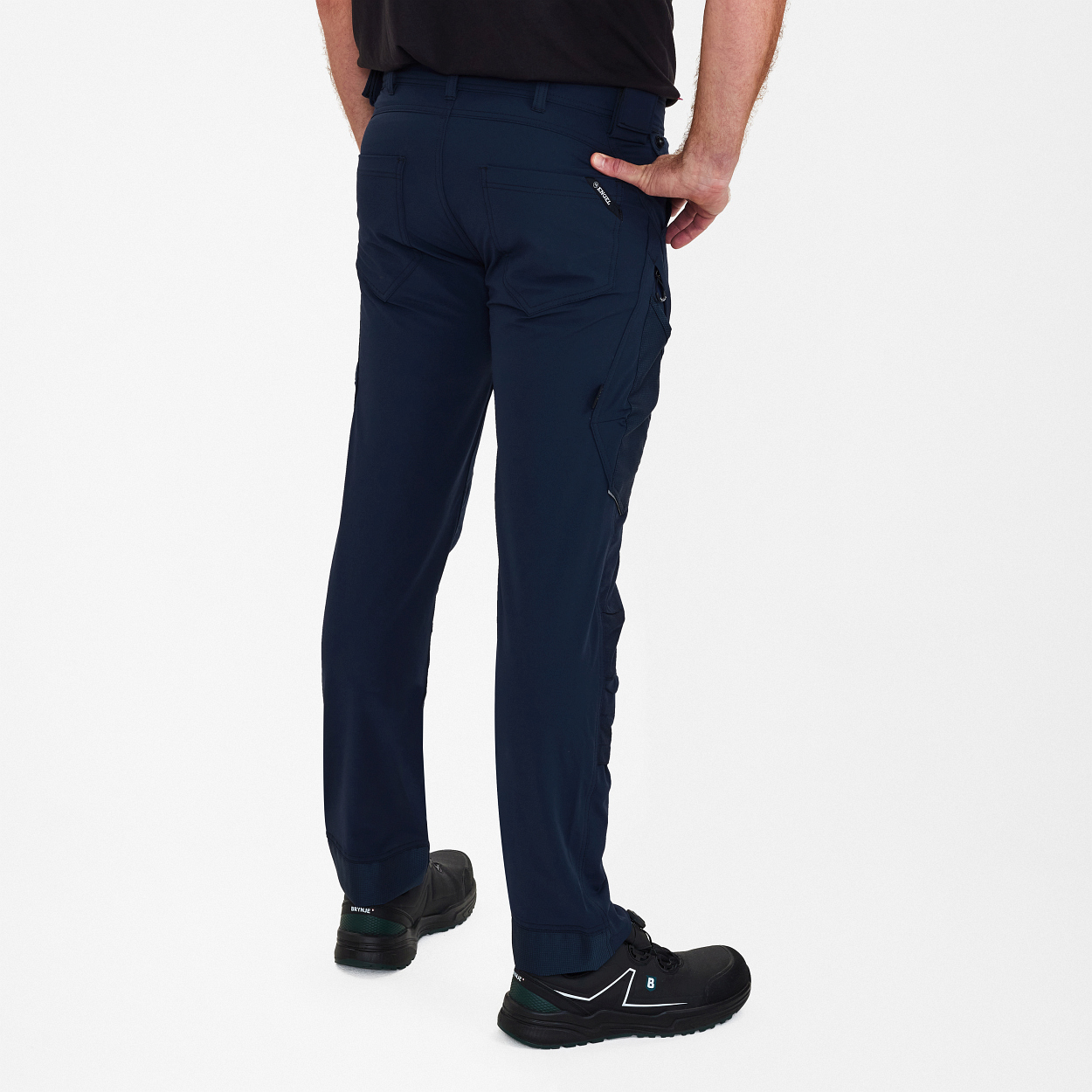 X-treme Handwerkerhose mit 4-Wege-Stretch in Blue Ink, Größe 26