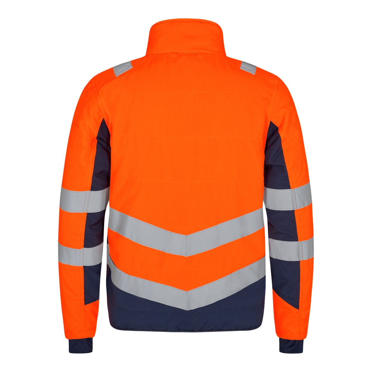ENGEL Safety Stepp-Jacke in Orange/Blue ink, Größe XS