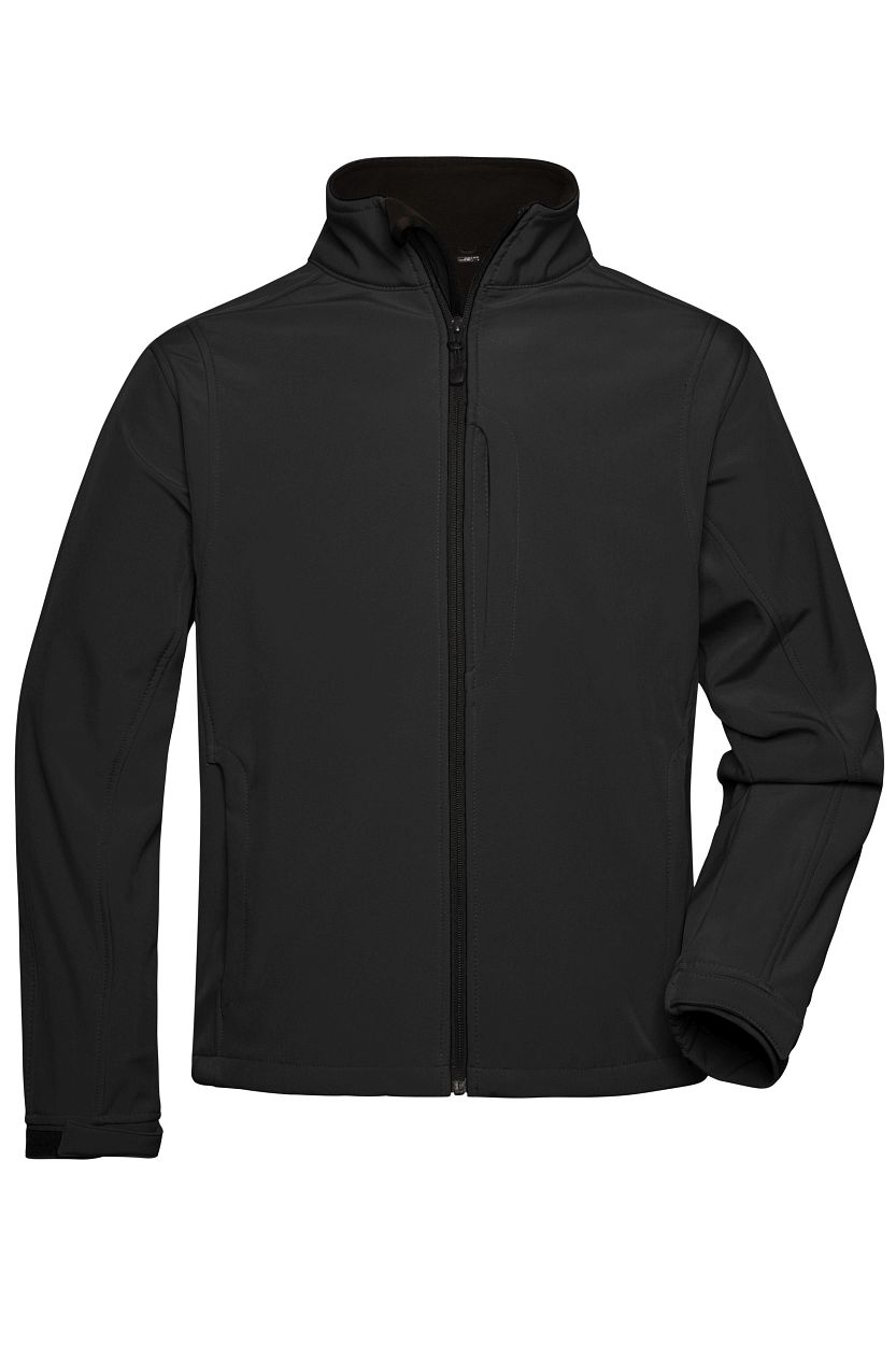 Men's Softshell Jacket "JN135" in Black, Größe 5XL - Daiber