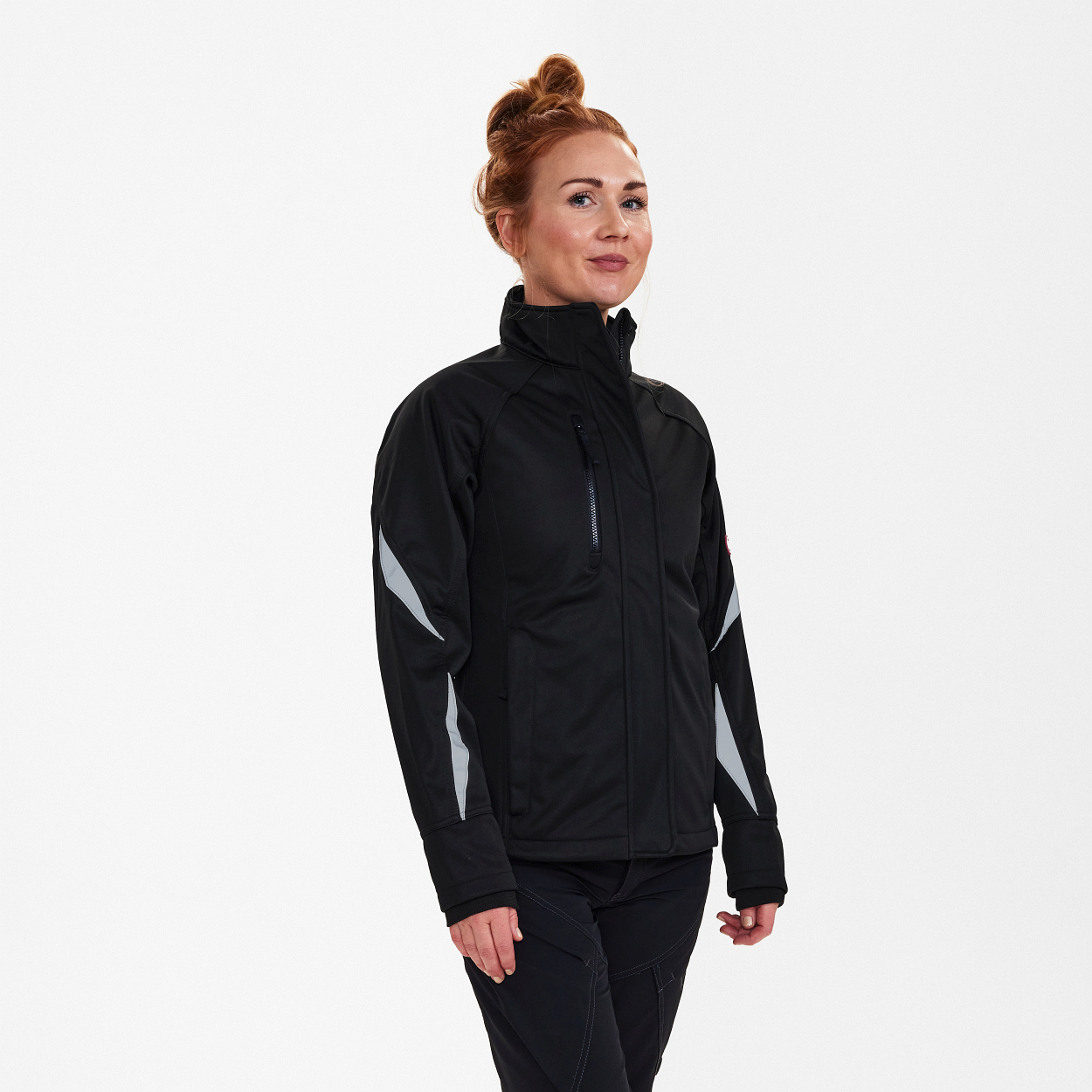ENGEL Extend Damen Softshelljacke in Schwarz, Größe XS