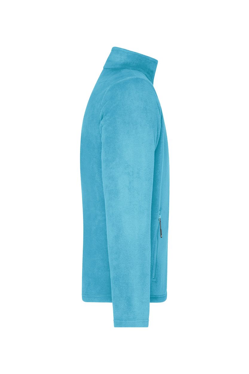 Men's Fleece Jacket "JN782" in Turquoise, Größe 4XL - Daiber