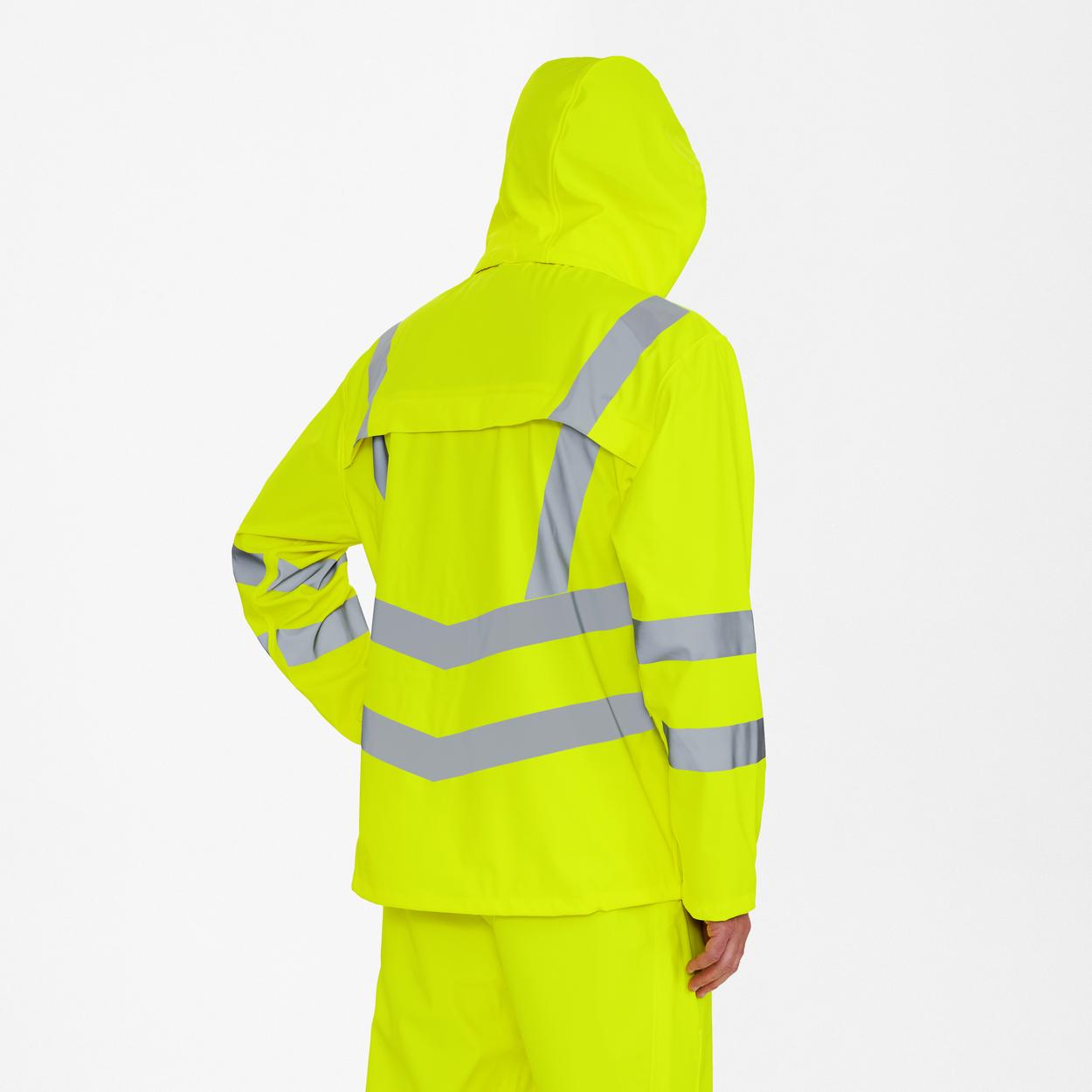 ENGEL Safety Regenjacke in Gelb, Größe XS