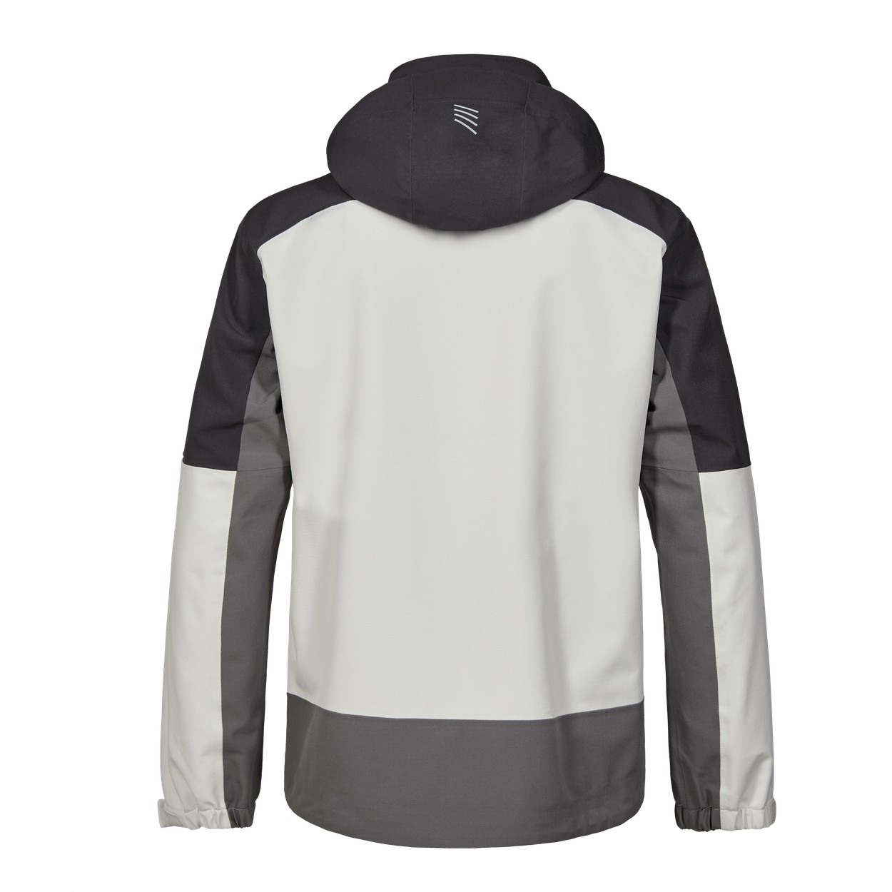 ENGEL Entire Shelljacke in Bone White / Anthracite Grey, Größe XS