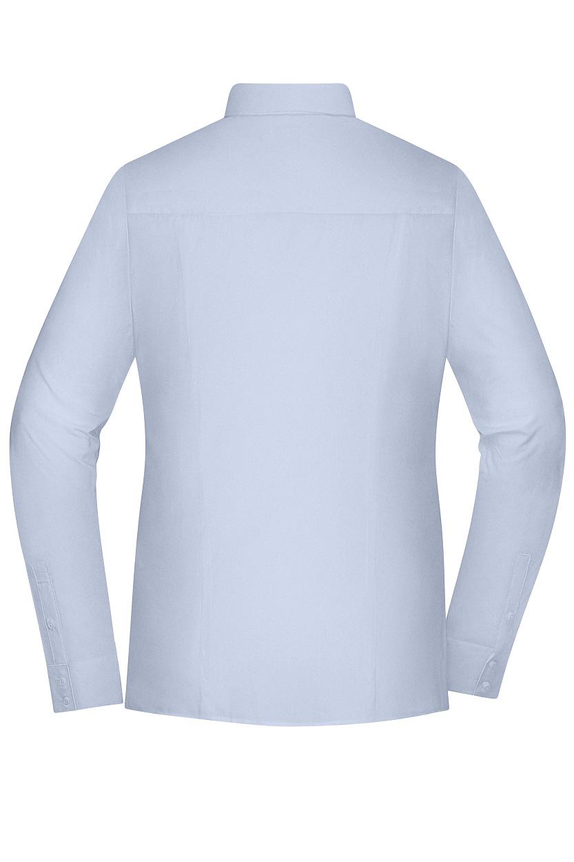 Ladies' Shirt - SLIM FIT - "JN1371" in Light-Blue, Größe 2XL - Daiber