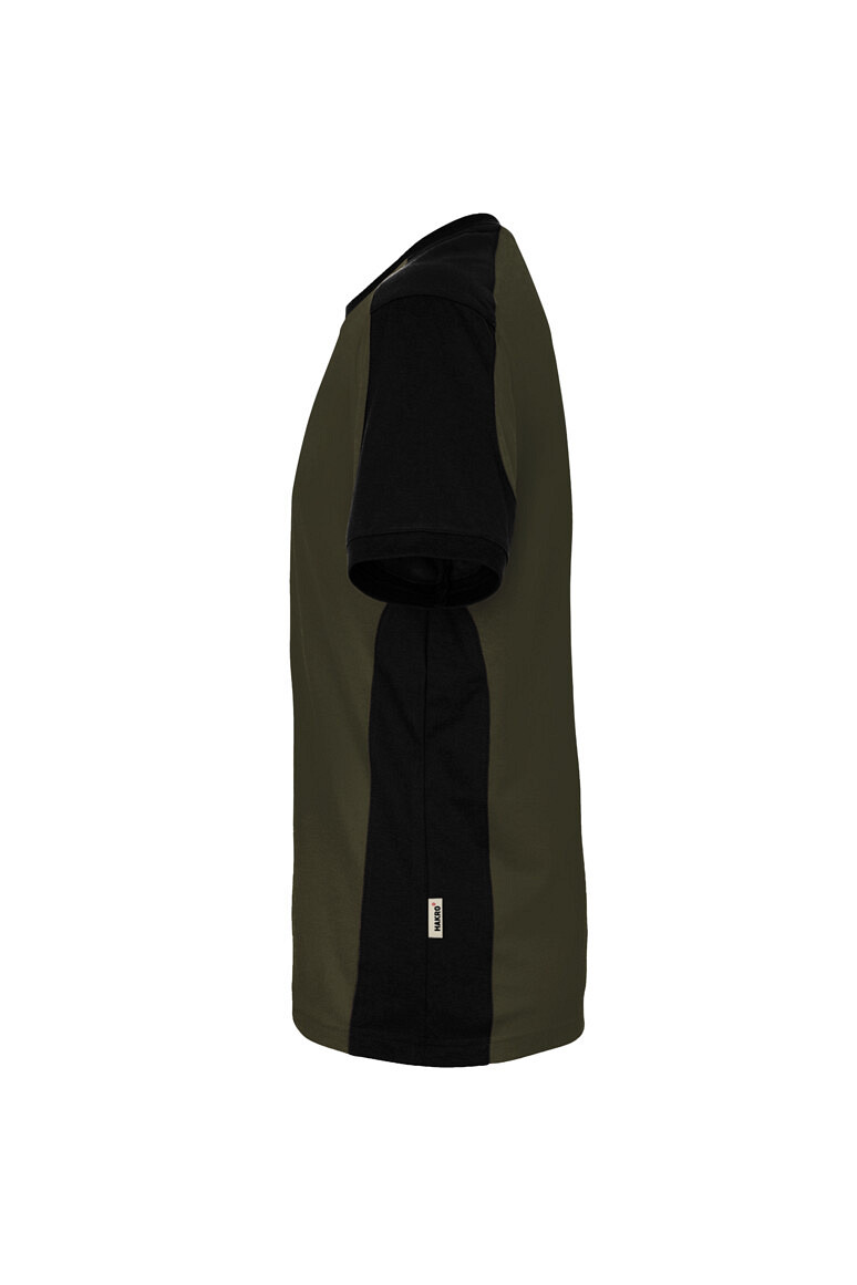 HAKRO 590 Contrast MIKRALINAR® ECO in Olive/Schwarz, Größe 6XL