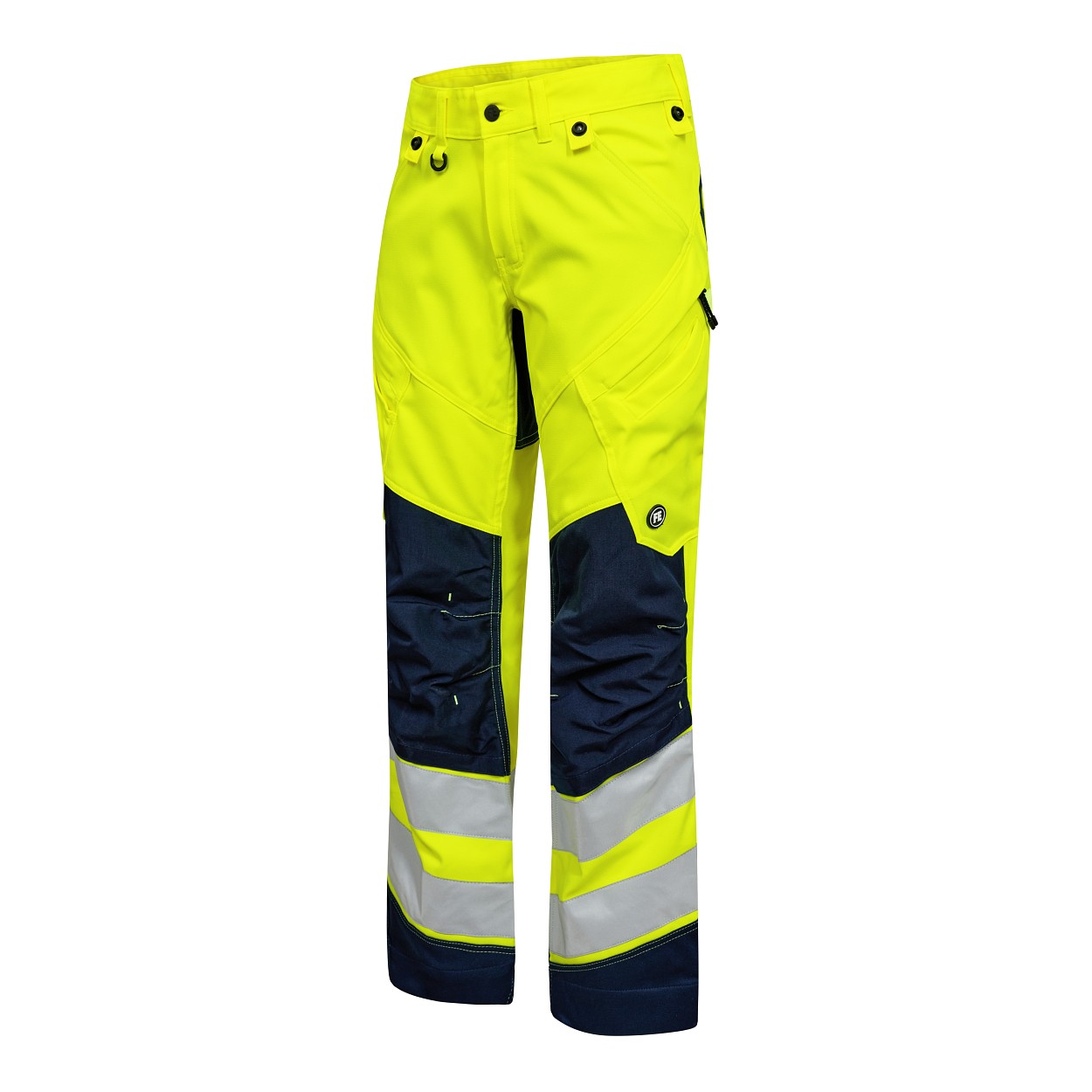 ENGEL Safety Hose in Gelb/Blue Ink, Größe 26