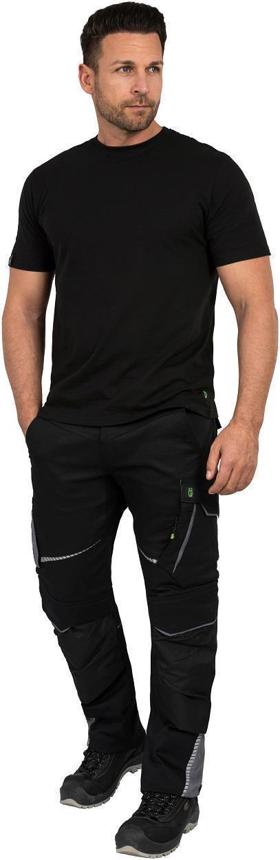 T-Shirt Rundhals "Tom" Classic Line Schwarz LWTR, Gr. 2XL von Leibwächter