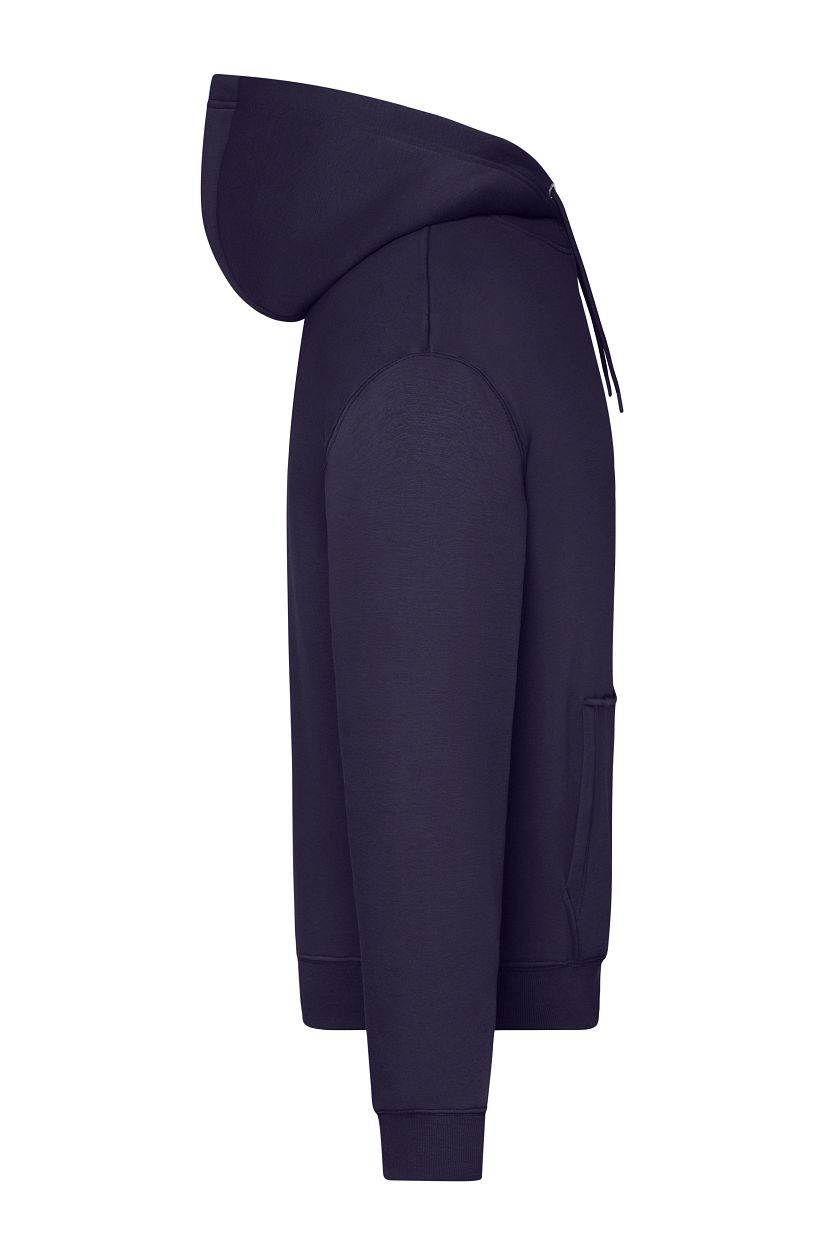 Oversized Sweat Hoody UNISEX OCS Blended & RCS "8052" in Deep-Purple, Größe 3XL - Daiber