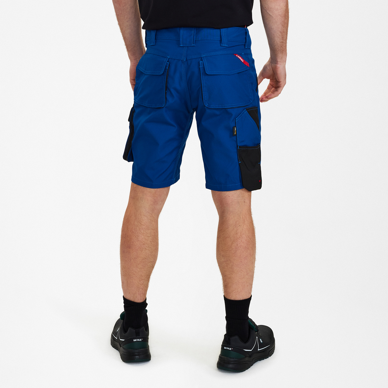 ENGEL Galaxy Arbeitsshorts in Surfer Blue/Schwarz, Größe 54