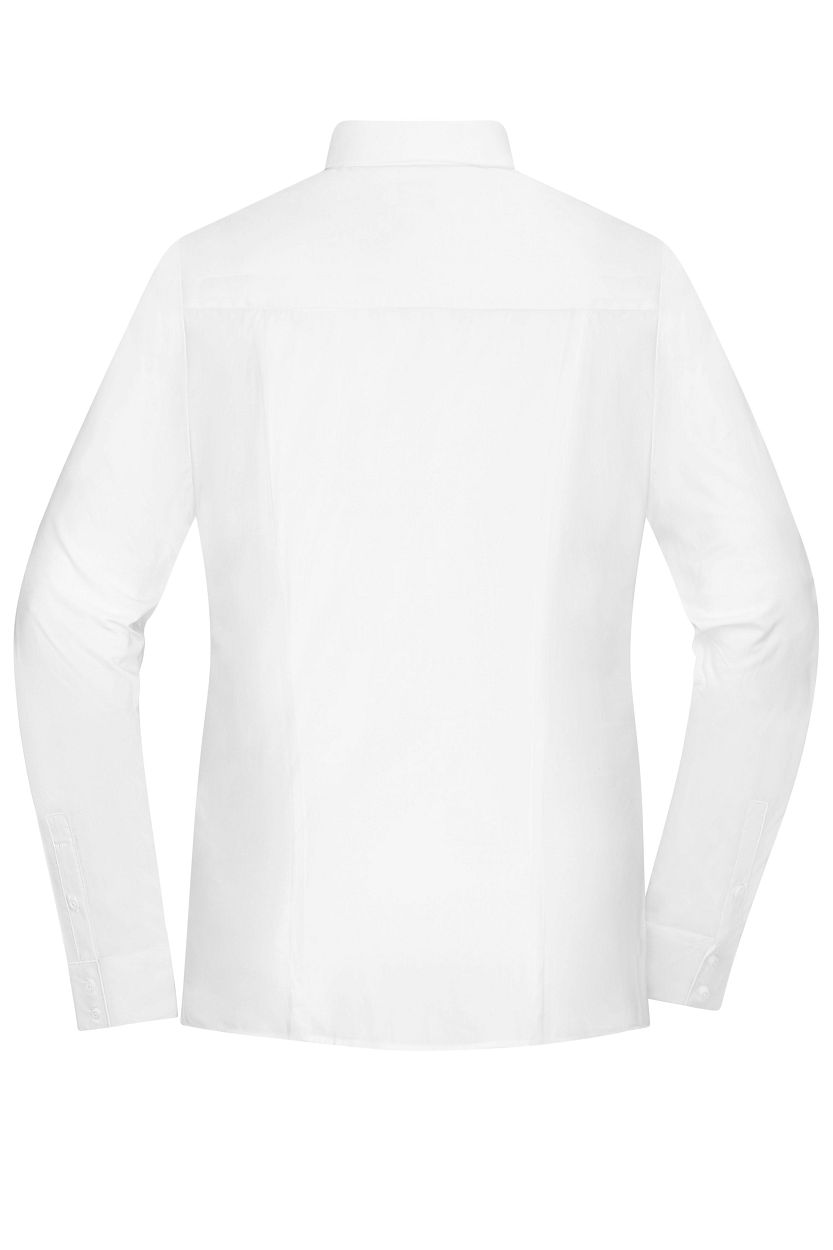 Ladies' Shirt - SLIM FIT - "JN1371" in White, Größe 2XL - Daiber