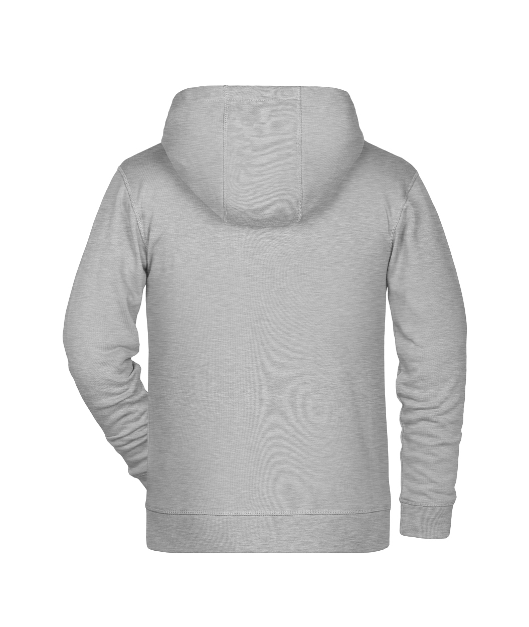 Children's Zip Hoody OCS Blended & RCS "8026K" in Grey-Heather, Größe 2XL - Daiber