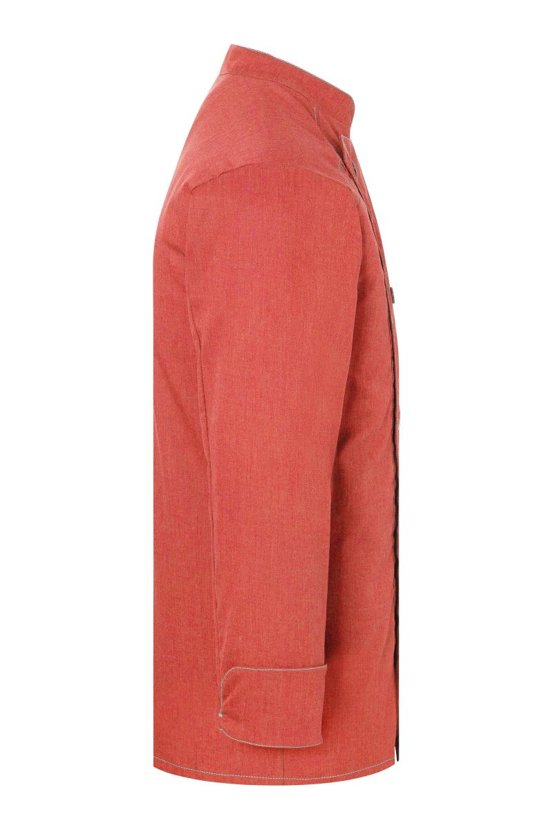 Kochjacke Jeans-Style Größe 74 in Vintage red von Karlowsky
