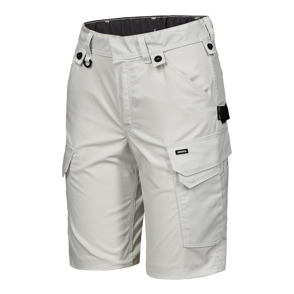 ENGEL Entire Damen Arbeitsshorts mit 2-Wege-Stretch in Bone White, Größe 48