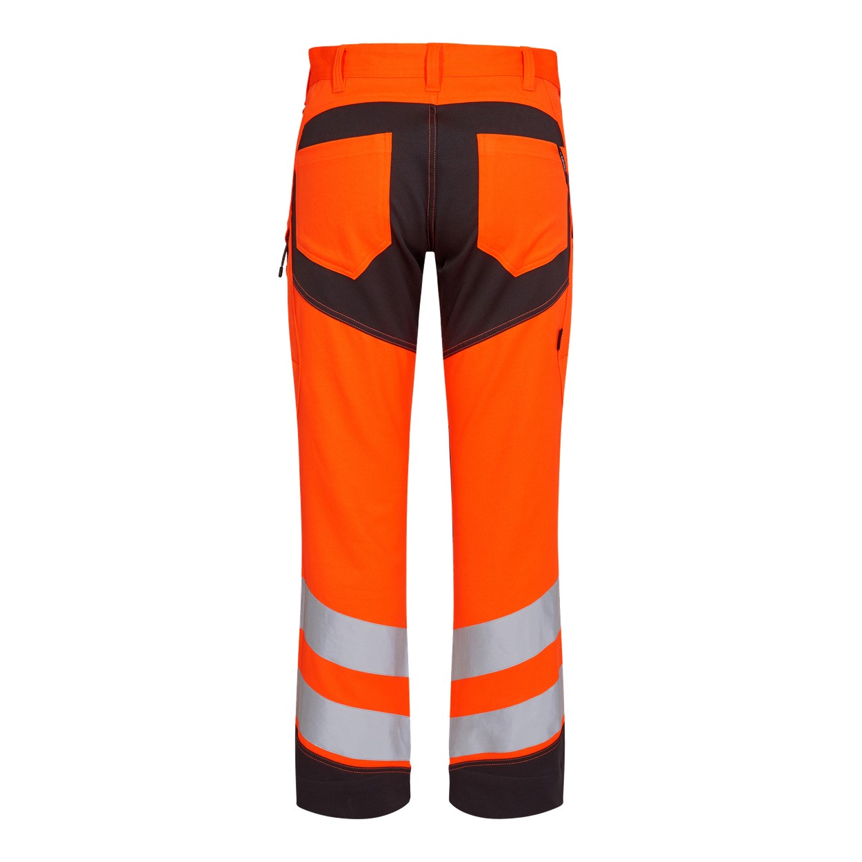 ENGEL Safety Arbeitshose mit 2-Wege-Stretch in Orange/Anthrazit Grau, Größe 26