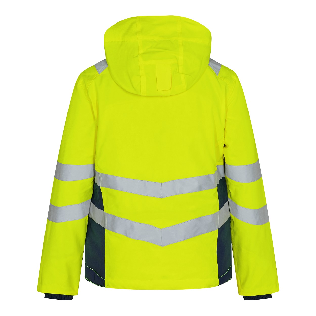 ENGEL Safety Damen Winterjacke in Gelb/Blue Ink, Größe XS