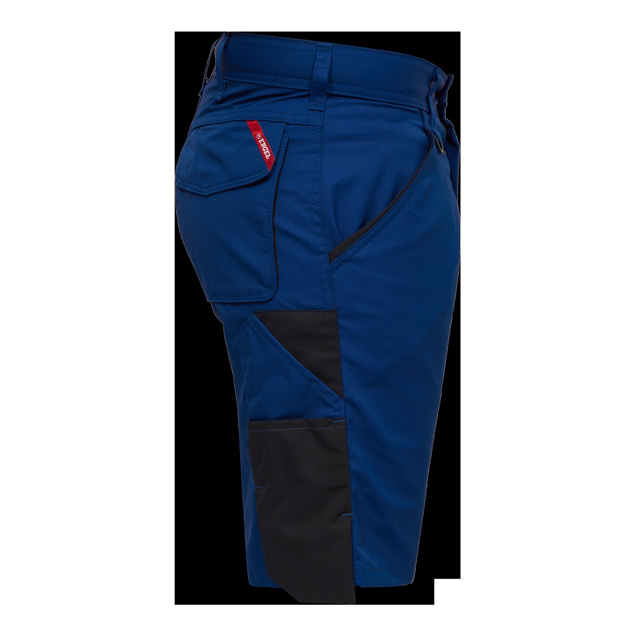 ENGEL Galaxy Light Arbeitsshorts in Surfer Blue/Schwarz, Größe 54