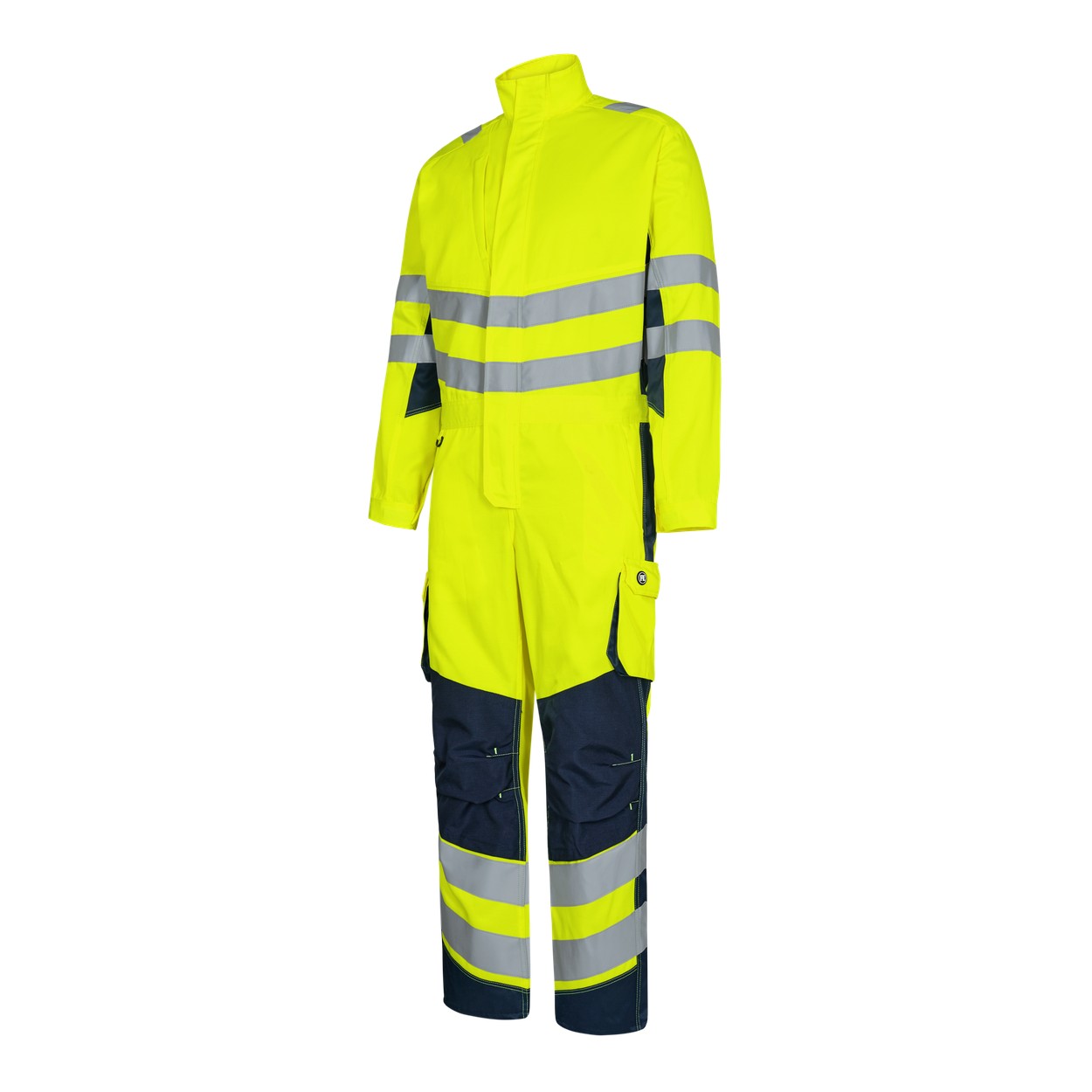 ENGEL Safety Light Overall in Gelb/Blue Ink, Größe XS