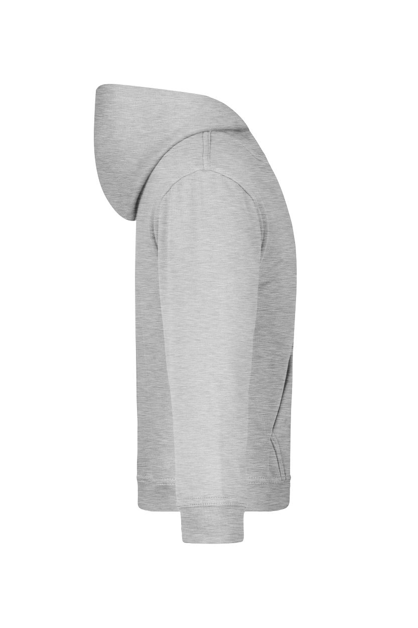 Hooded Sweat Junior "JN047K" in Grey-Heather, Größe 2XL - Daiber