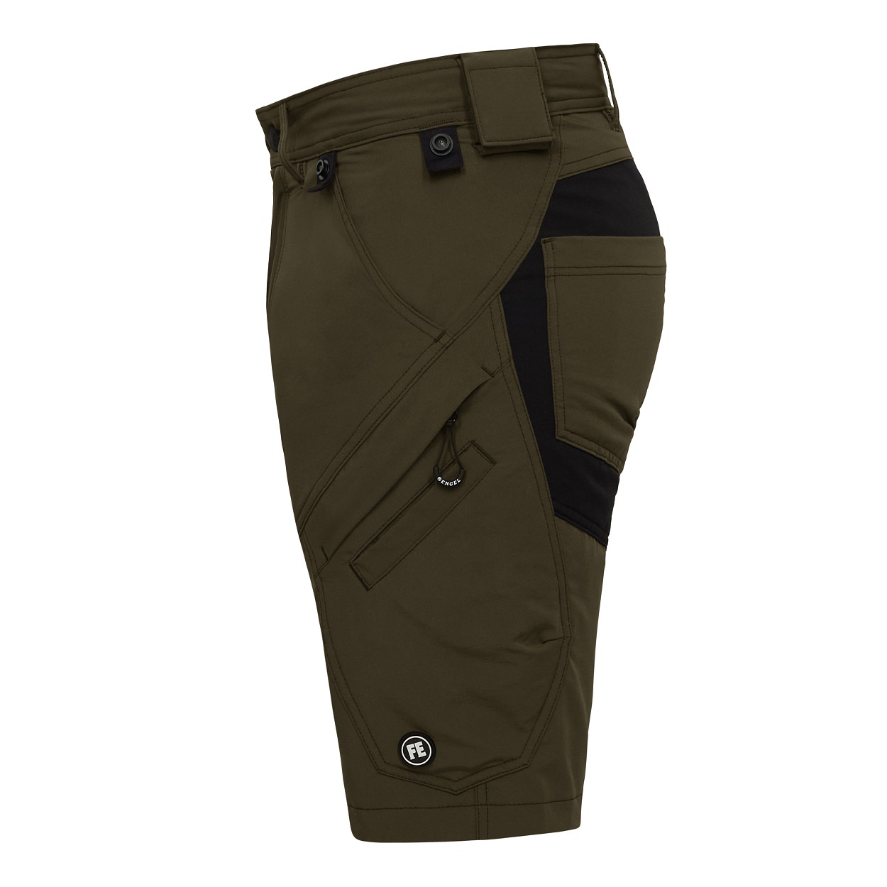 ENGEL X-treme Handwerkershorts mit 4-Wege-Stretch in Forest Green, Größe 54