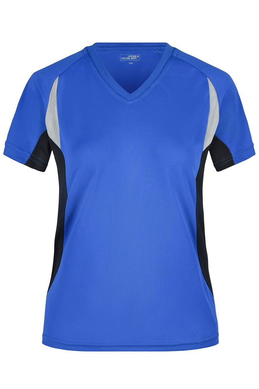 Ladies' Running-T "JN390" in Royal/Black, Größe 2XL - Daiber