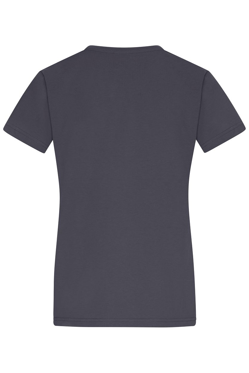 Ladies' Slim Fit-T "JN971" in Graphite, Größe 2XL - Daiber