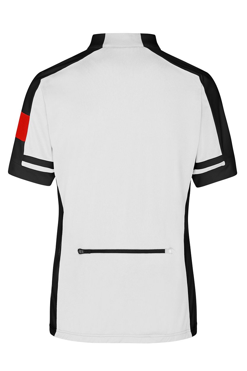 Ladies' Bike-T Full-Zip "JN453" in White, Größe 2XL - Daiber